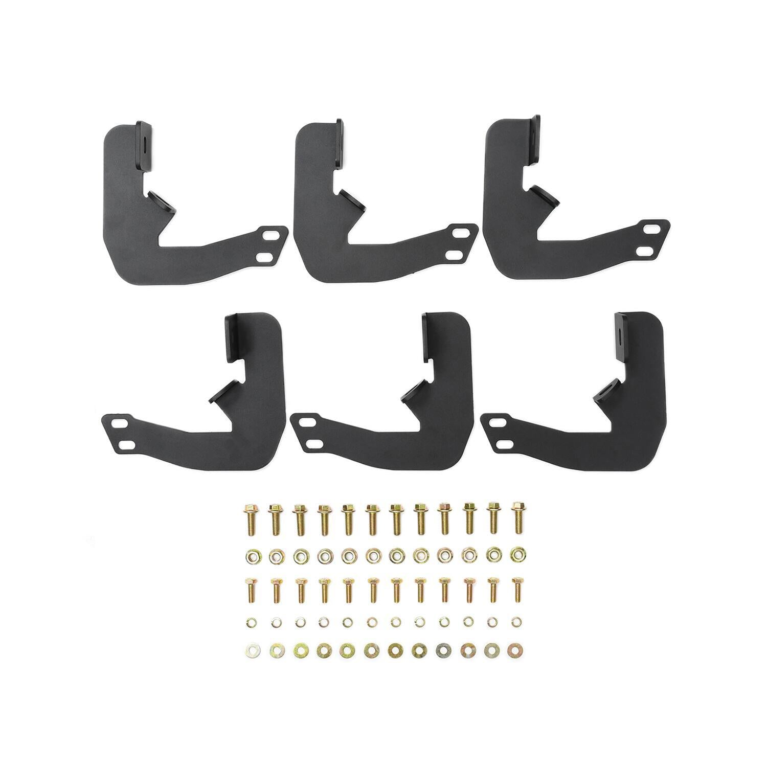 Drop Steps Nerf Bar Black