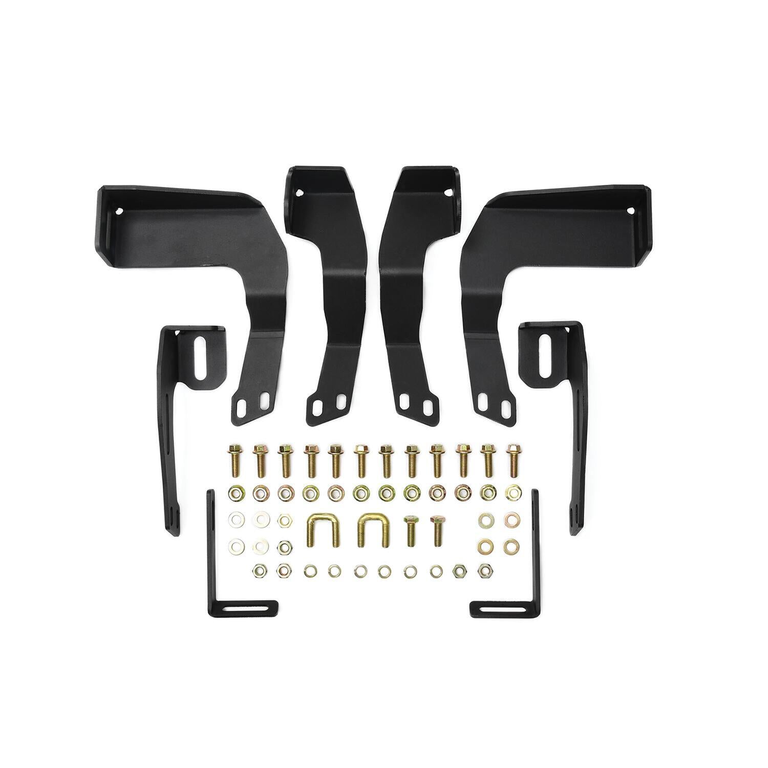 Drop Steps Nerf Bar Black