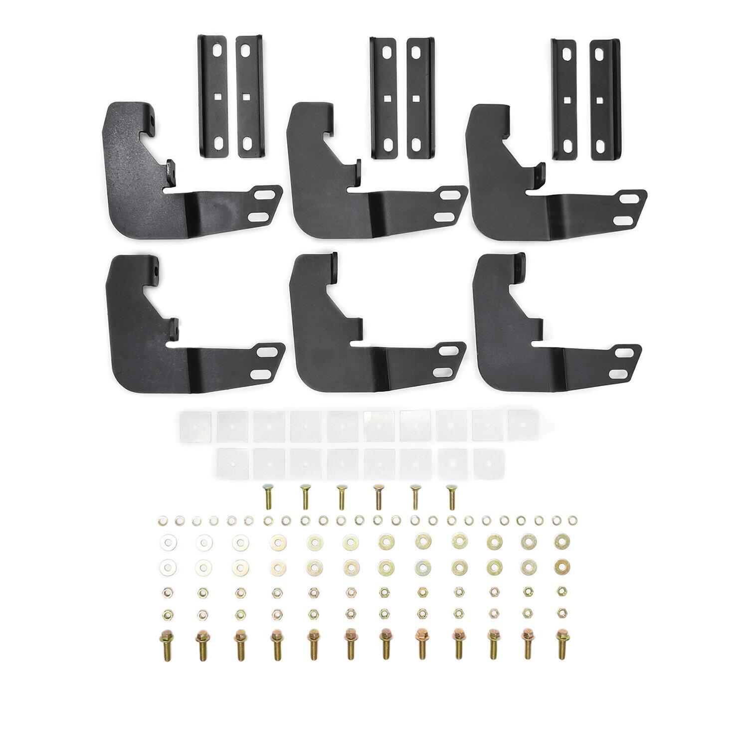 Drop Steps Nerf Bar Black