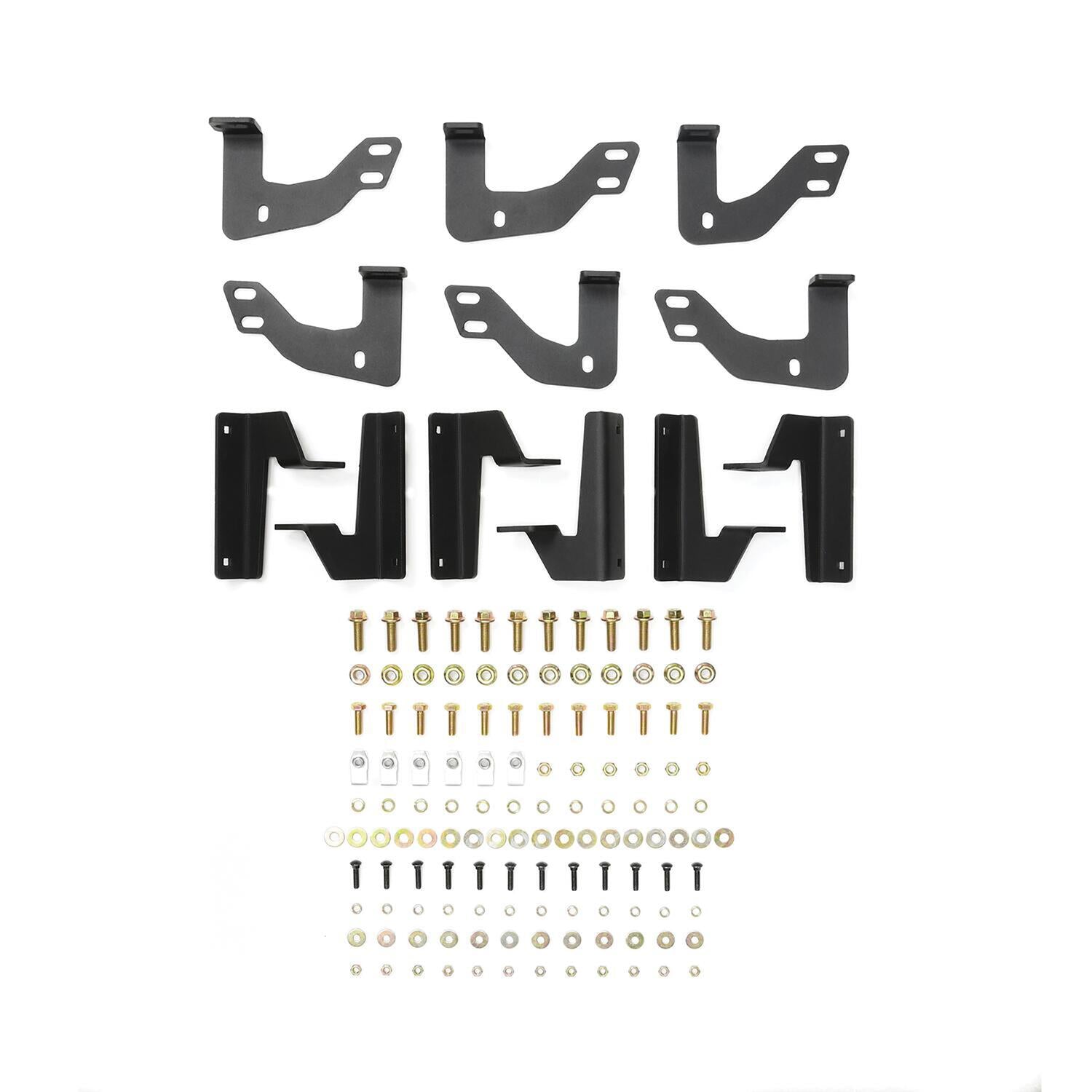 Drop Steps Nerf Bar Black