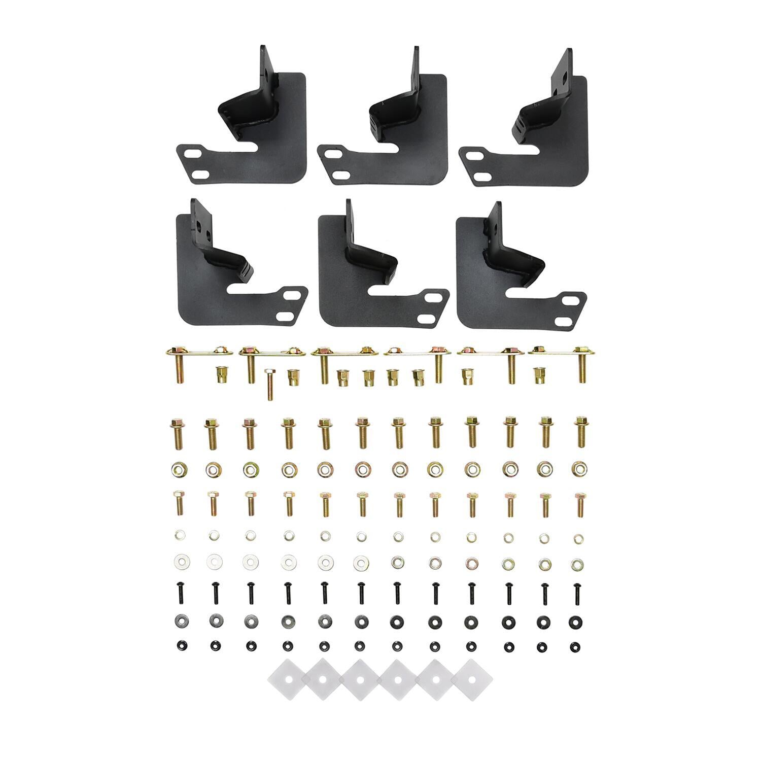 Drop Steps Nerf Bar Black