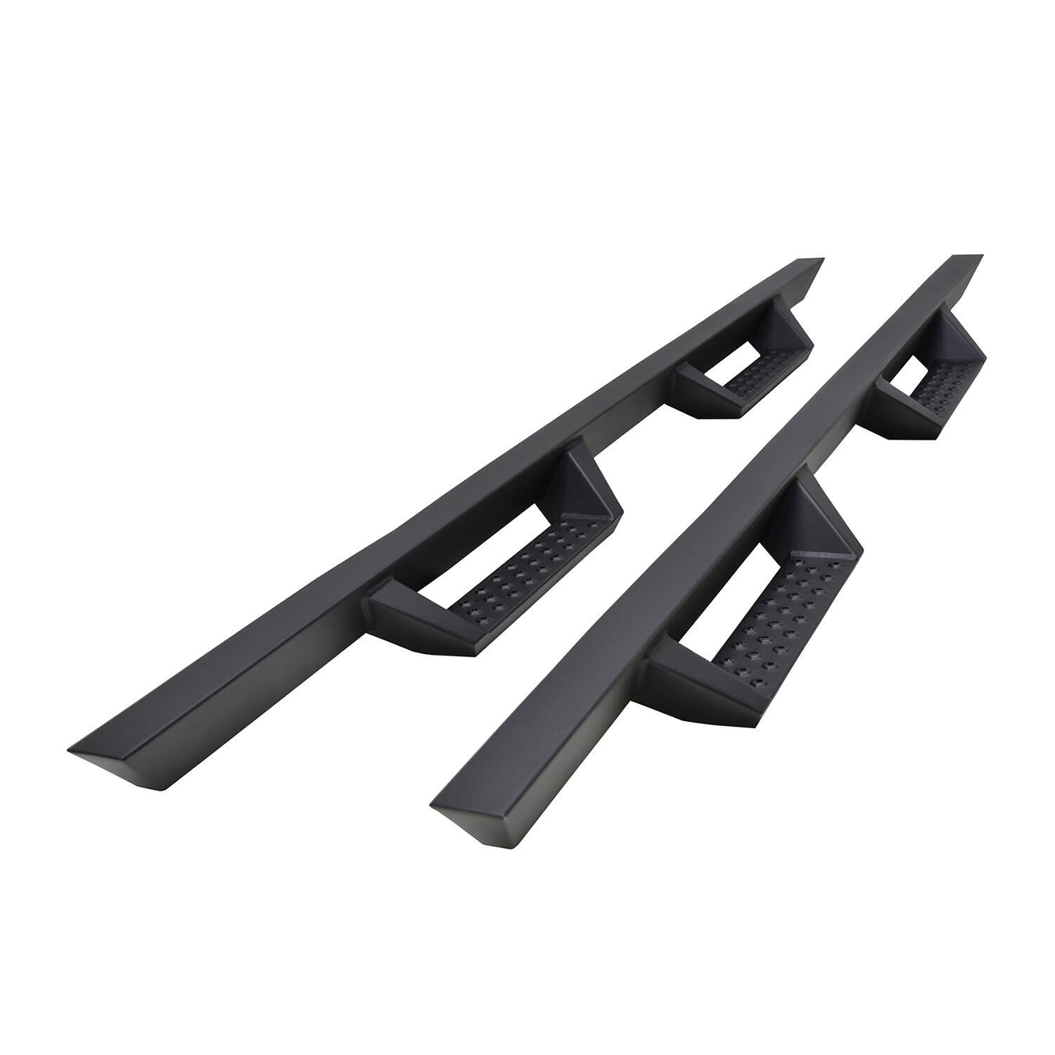 Drop Steps Nerf Bar Textured Black
