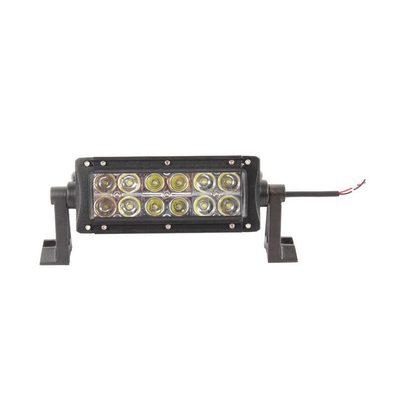 Double Row LED Light Bar Black