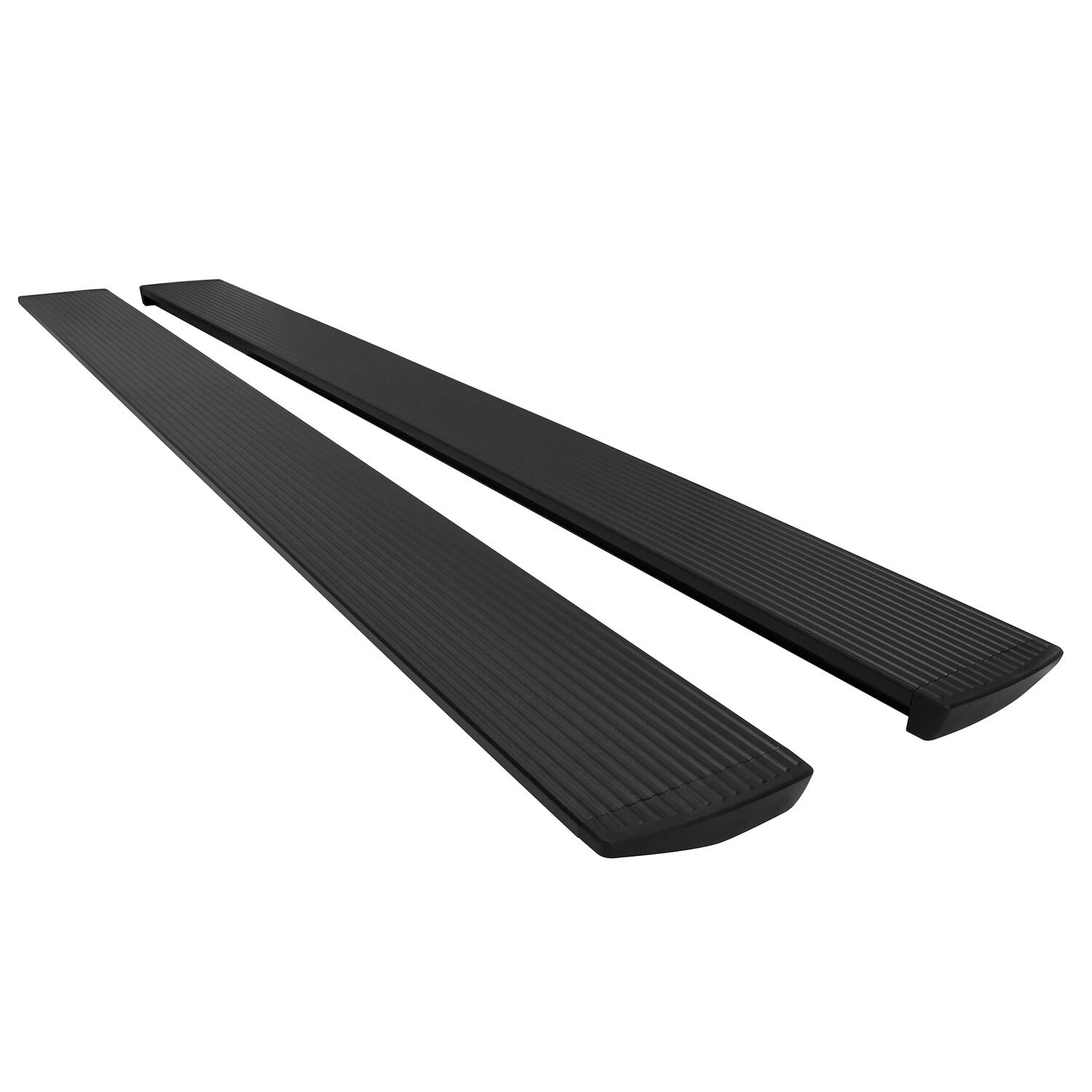 Powered Retractable Running Boards Textured Black