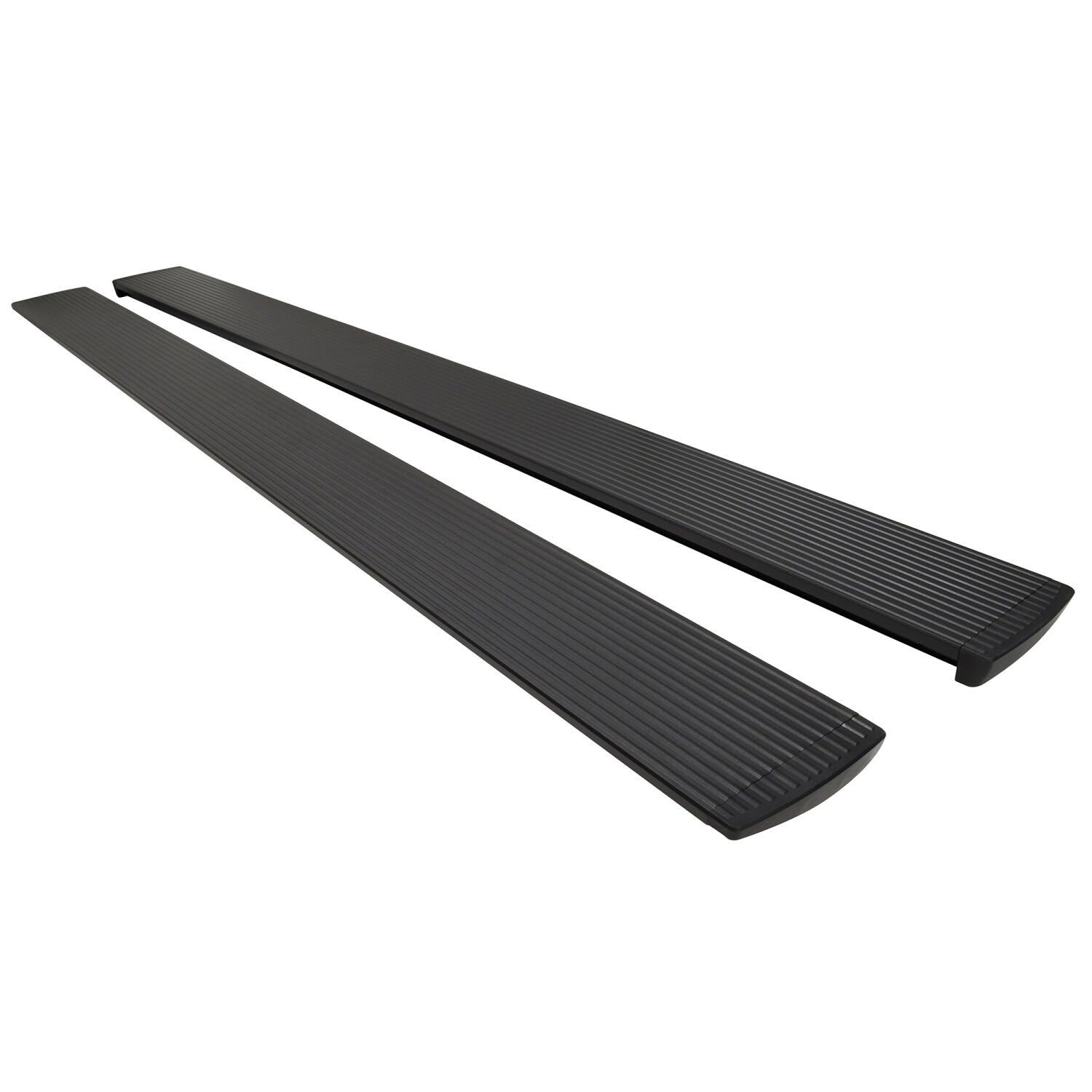 Powered Retractable Running Boards Textured Black