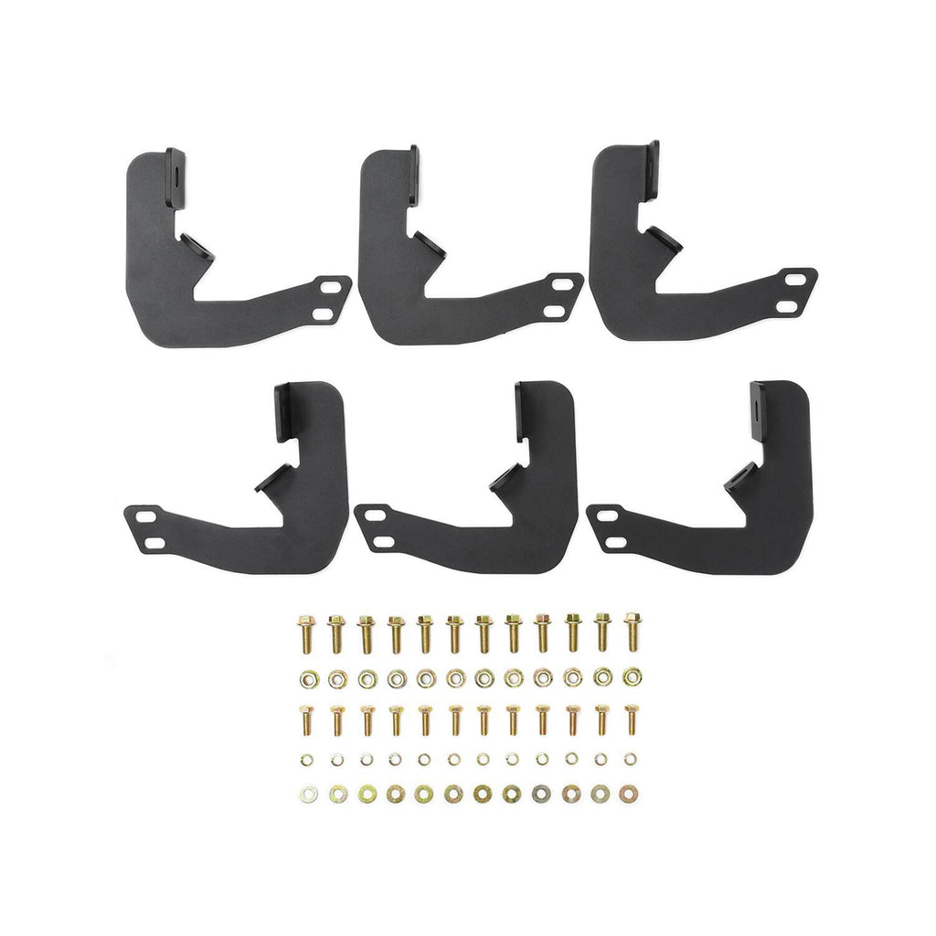 Drop Steps Nerf Bar Black