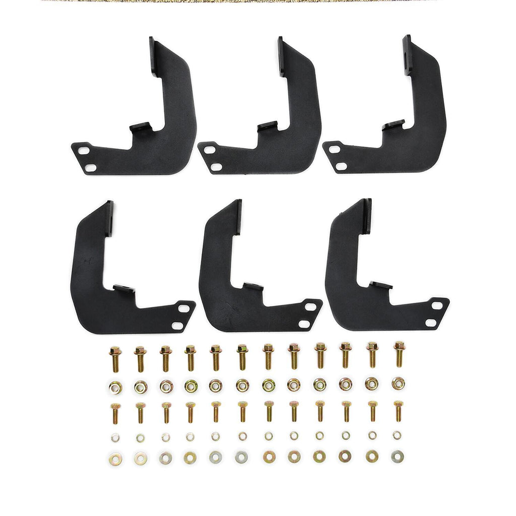 Drop Steps Nerf Bar Black