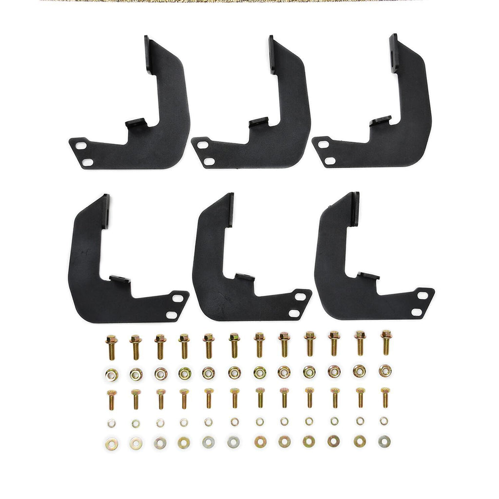 Drop Steps Nerf Bar Black