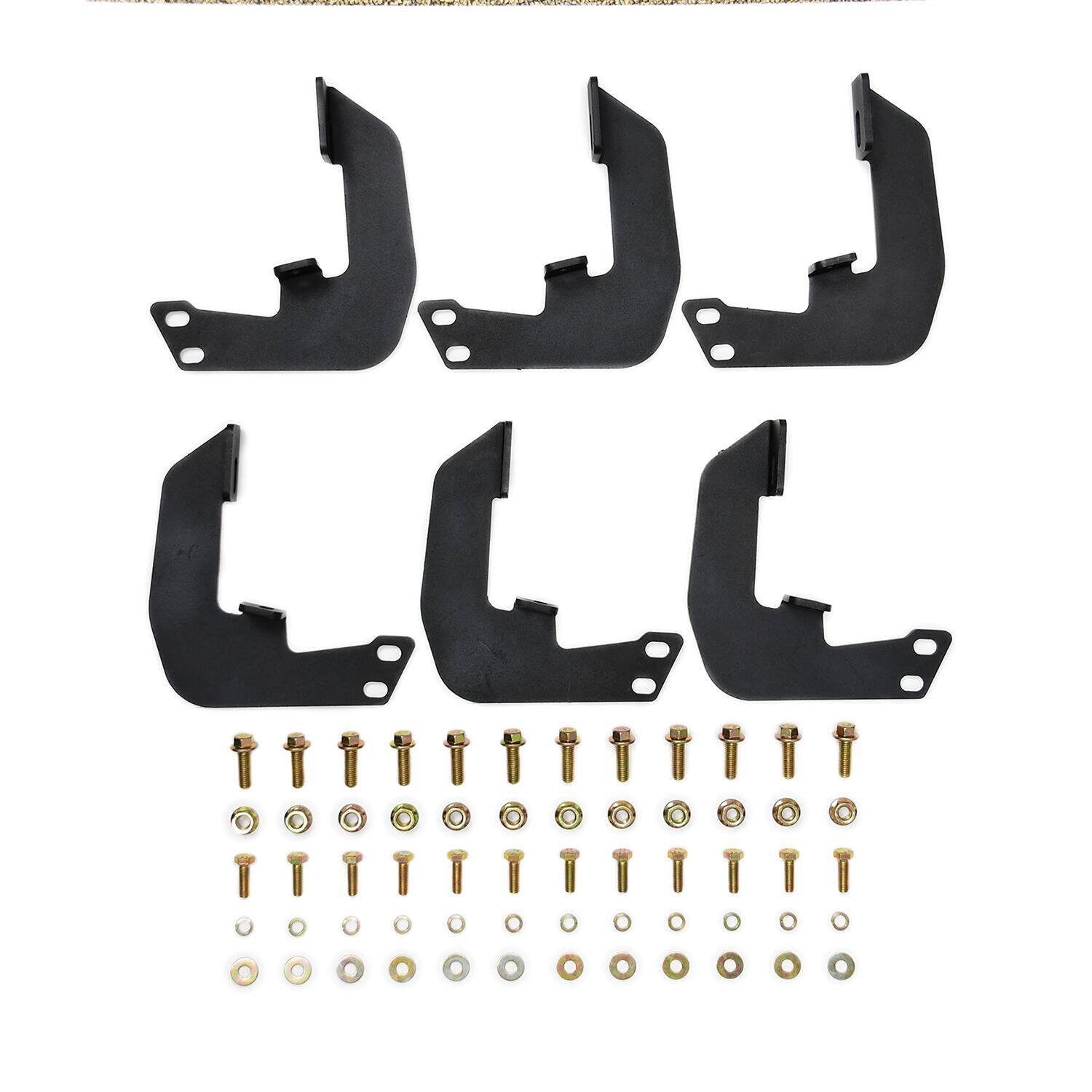 Drop Steps Nerf Bar Black