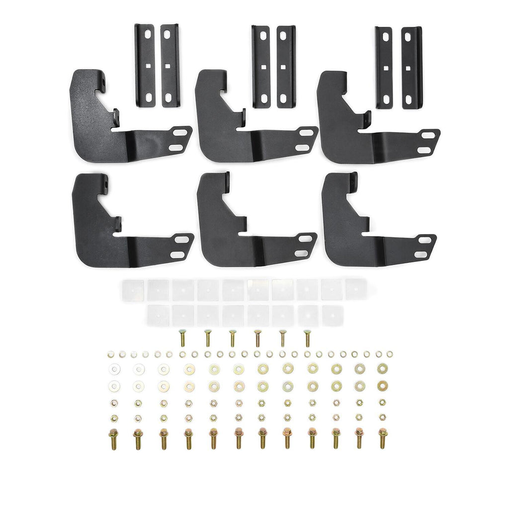 Drop Steps Nerf Bar Black