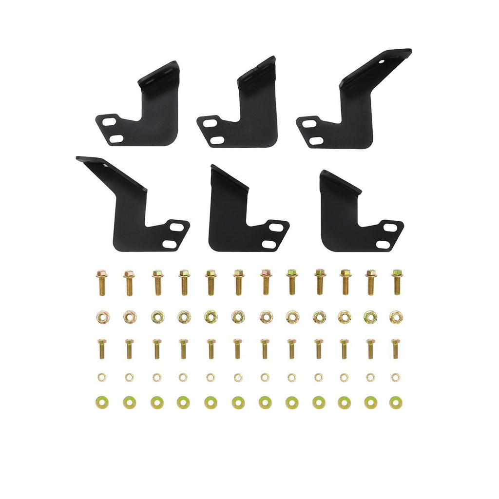 Drop Steps Nerf Bar Black