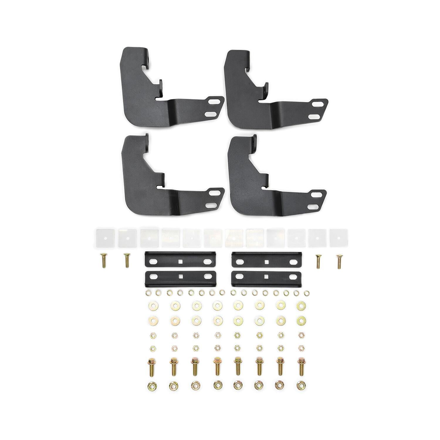 Drop Steps Nerf Bar Black