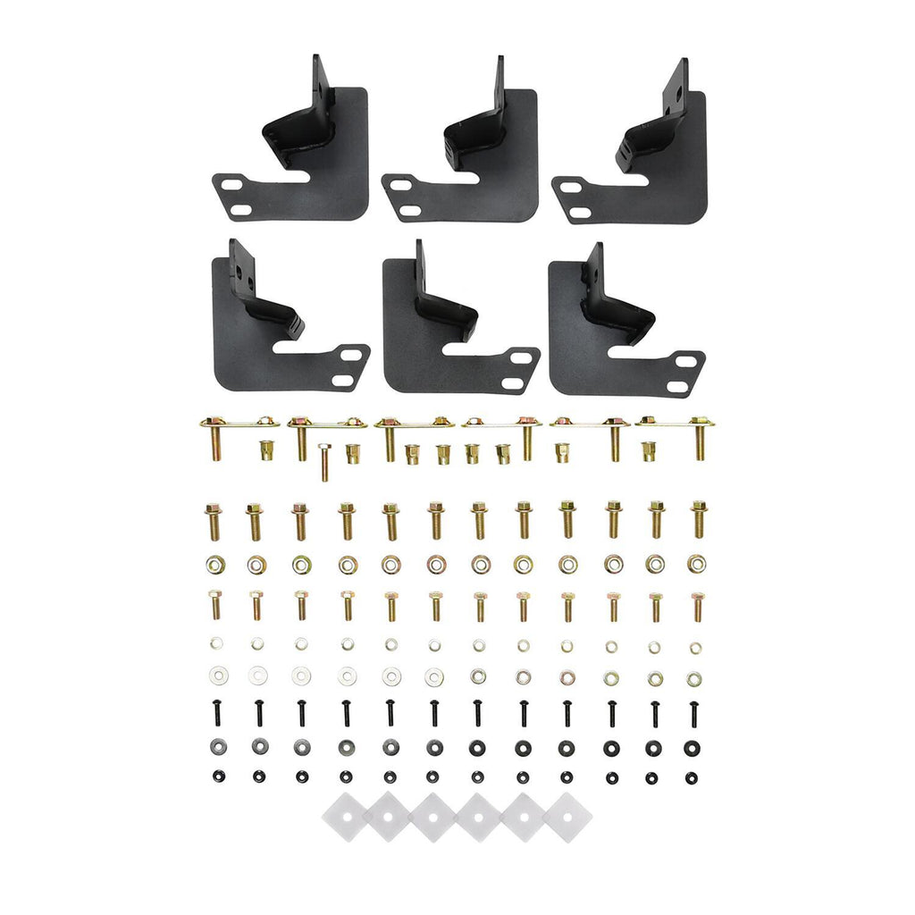 Drop Steps Nerf Bar Black