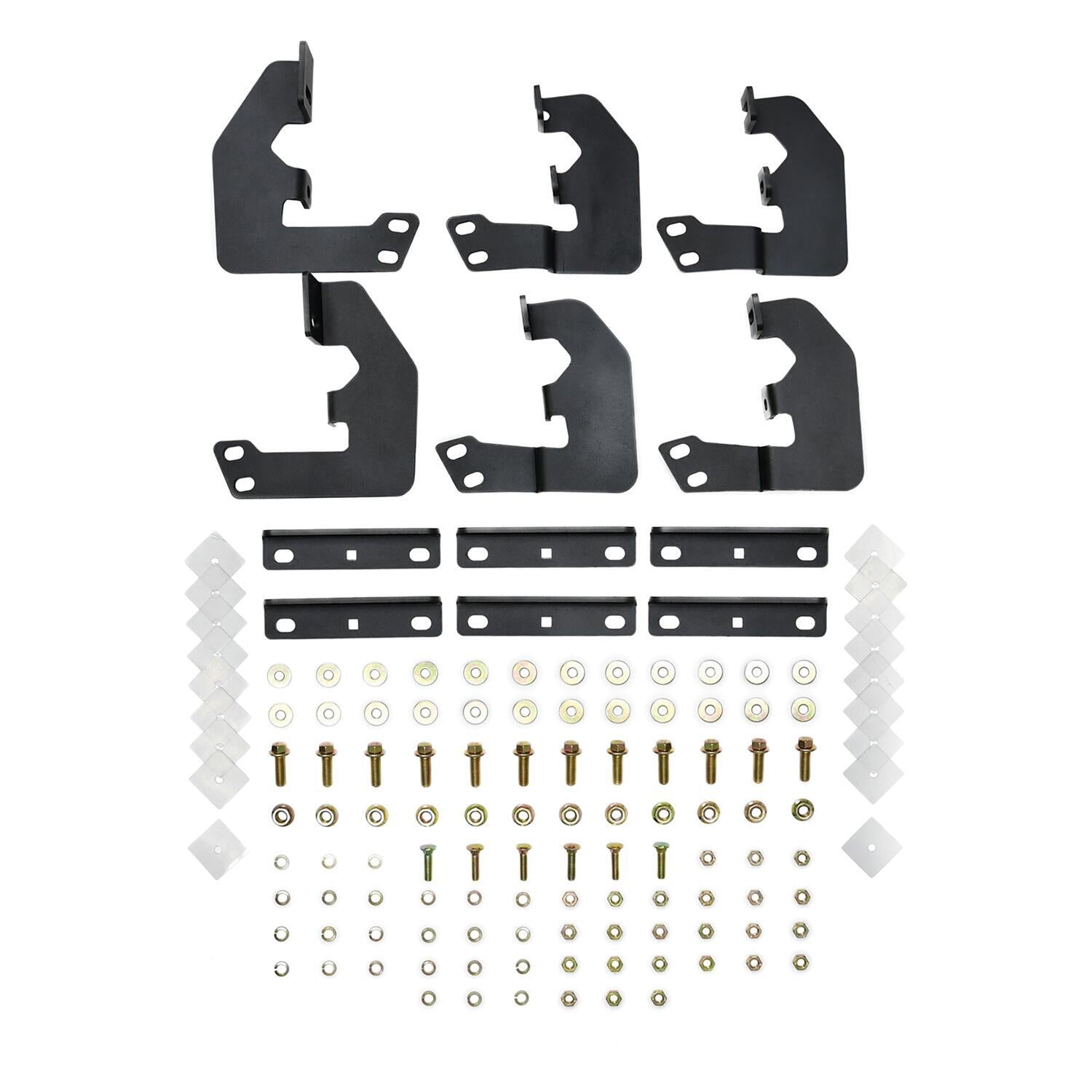 Drop Steps Nerf Bar Black