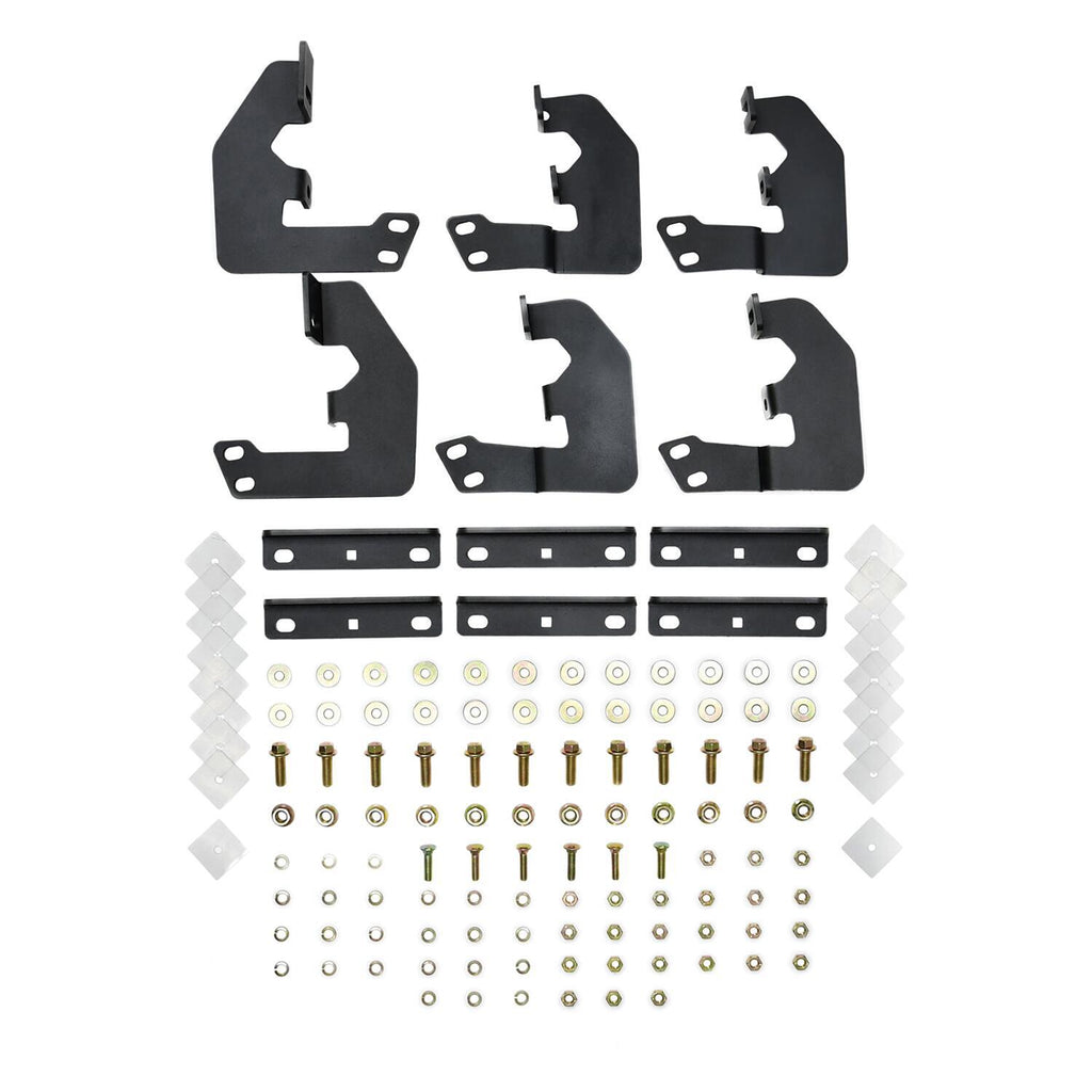 Drop Steps Nerf Bar Black