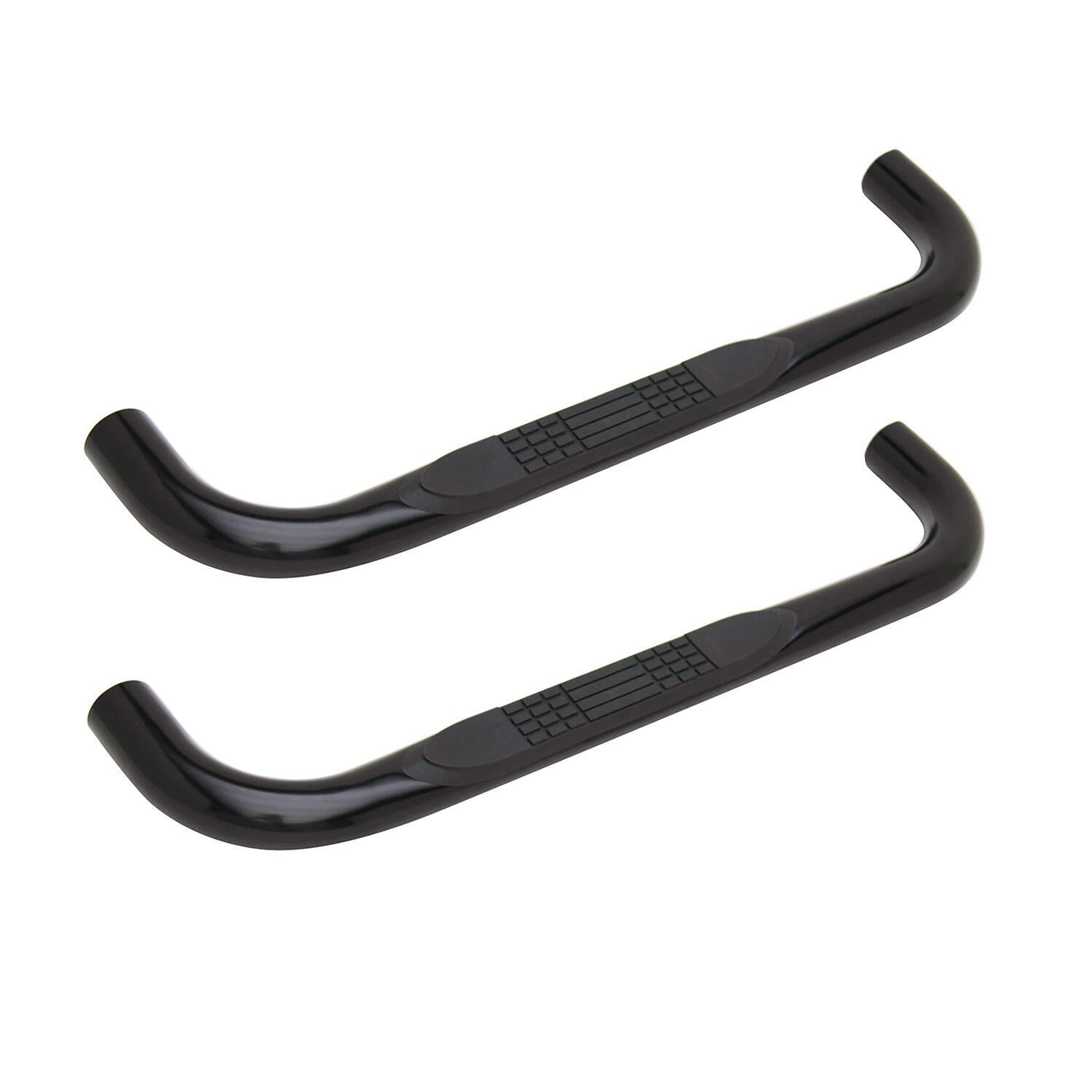 3 in. Round Nerf Bar Black