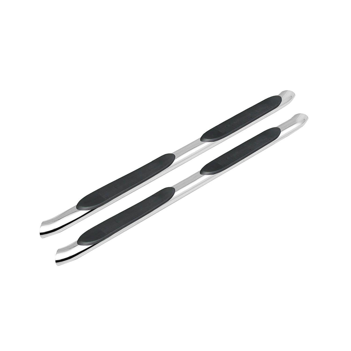 4 in. Oval with 30 Degree Bend Stainless Steel Step Nerf Bar - 5-430904