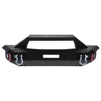 Stubby Front Bumper with Fog Light Opening Textured Black