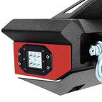 Stubby Front Bumper with Fog Light Opening Textured Black