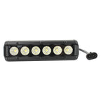 Single Row LED Light Bar Black