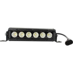 Single Row LED Light Bar Black
