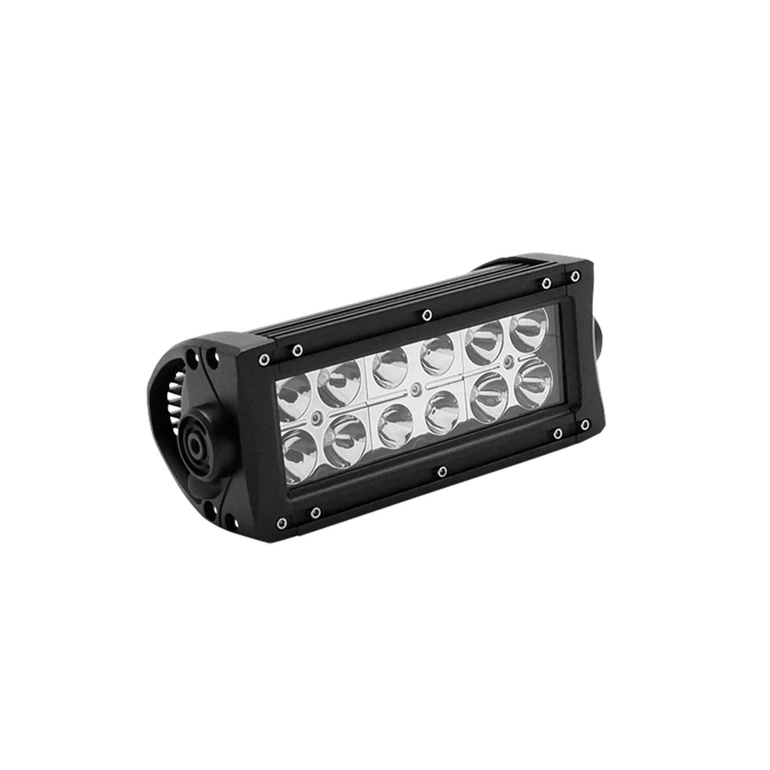Double Row LED Light Bar Black - 7-101206C