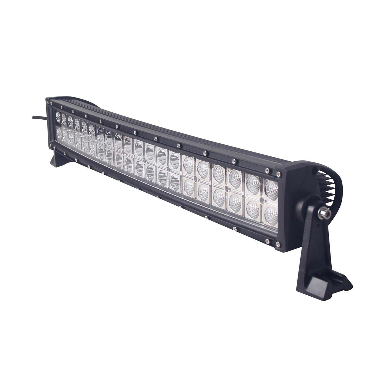 Double Row Curved LED Bar Black