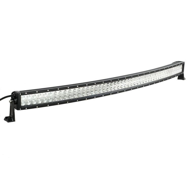 Double Row Curved LED Bar Black