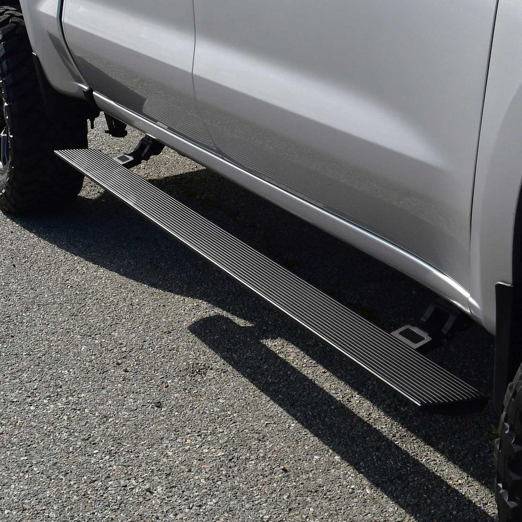 Powered Retractable Running Boards Textured Black - 8-53142