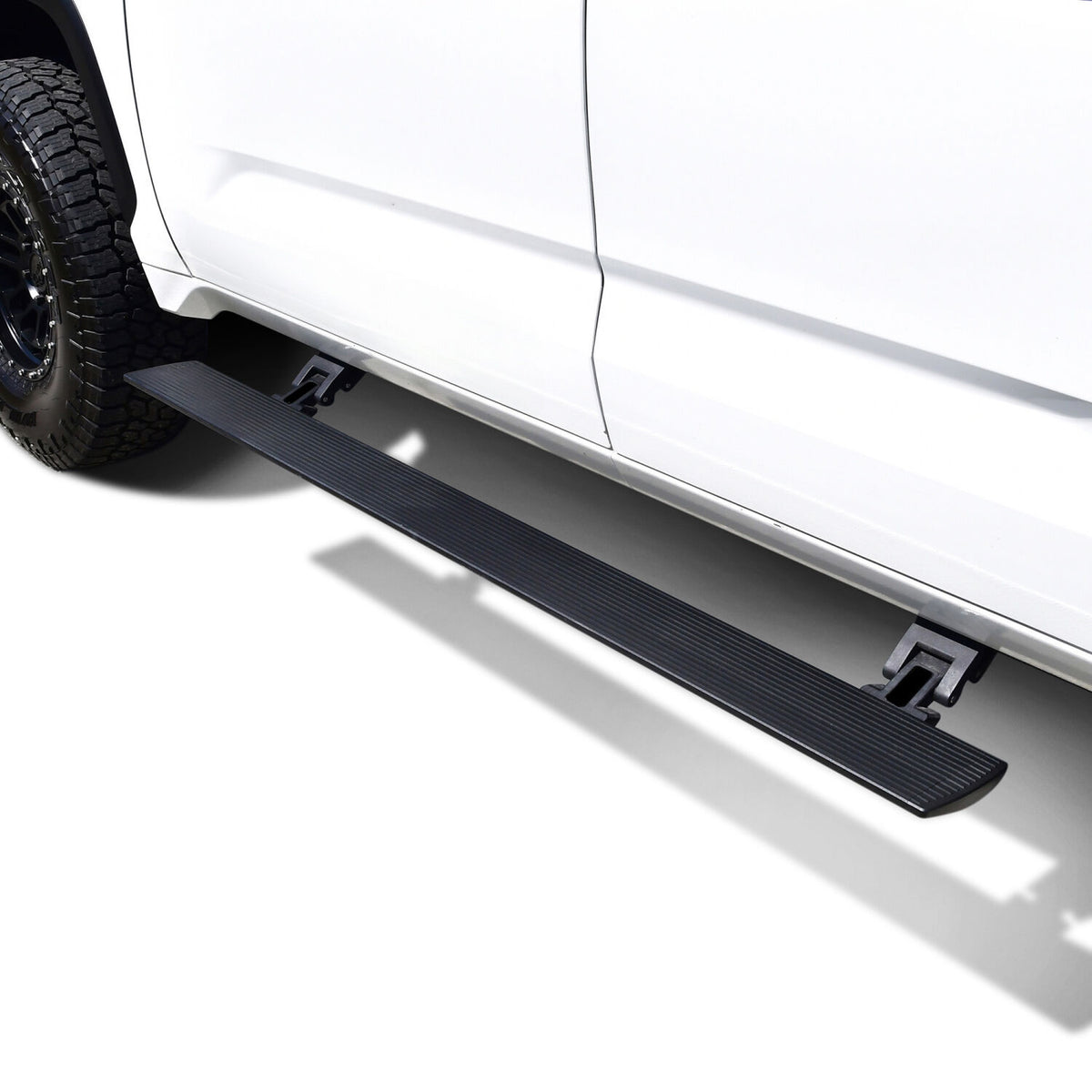 Powered Retractable Running Boards Textured Black - 8-53242
