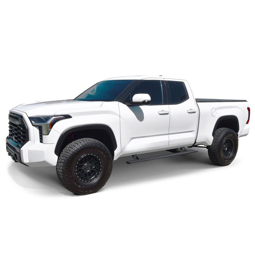 Powered Retractable Running Boards Textured Black - 8-53242