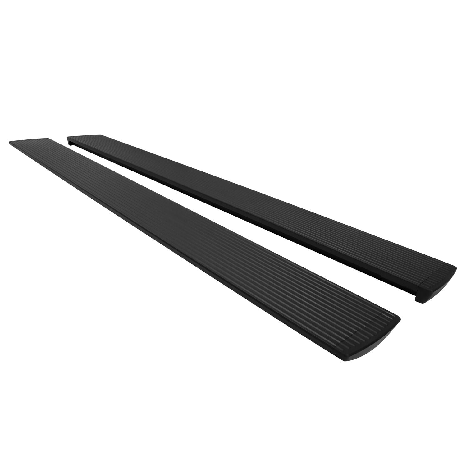 Powered Retractable Running Boards Textured Black