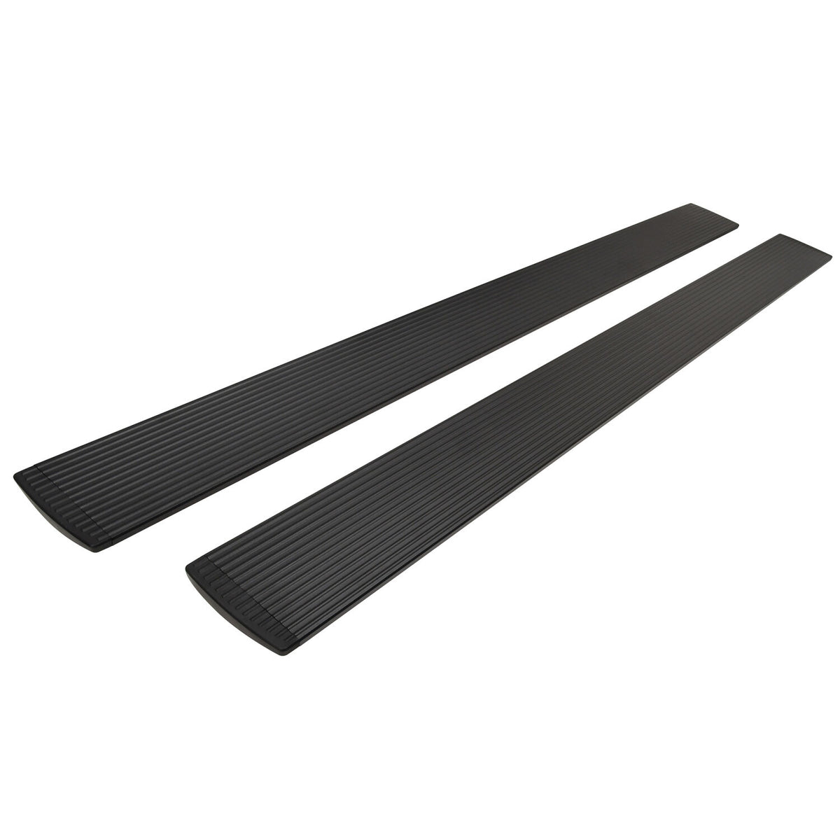 Powered Retractable Running Boards Textured Black - 8-57722