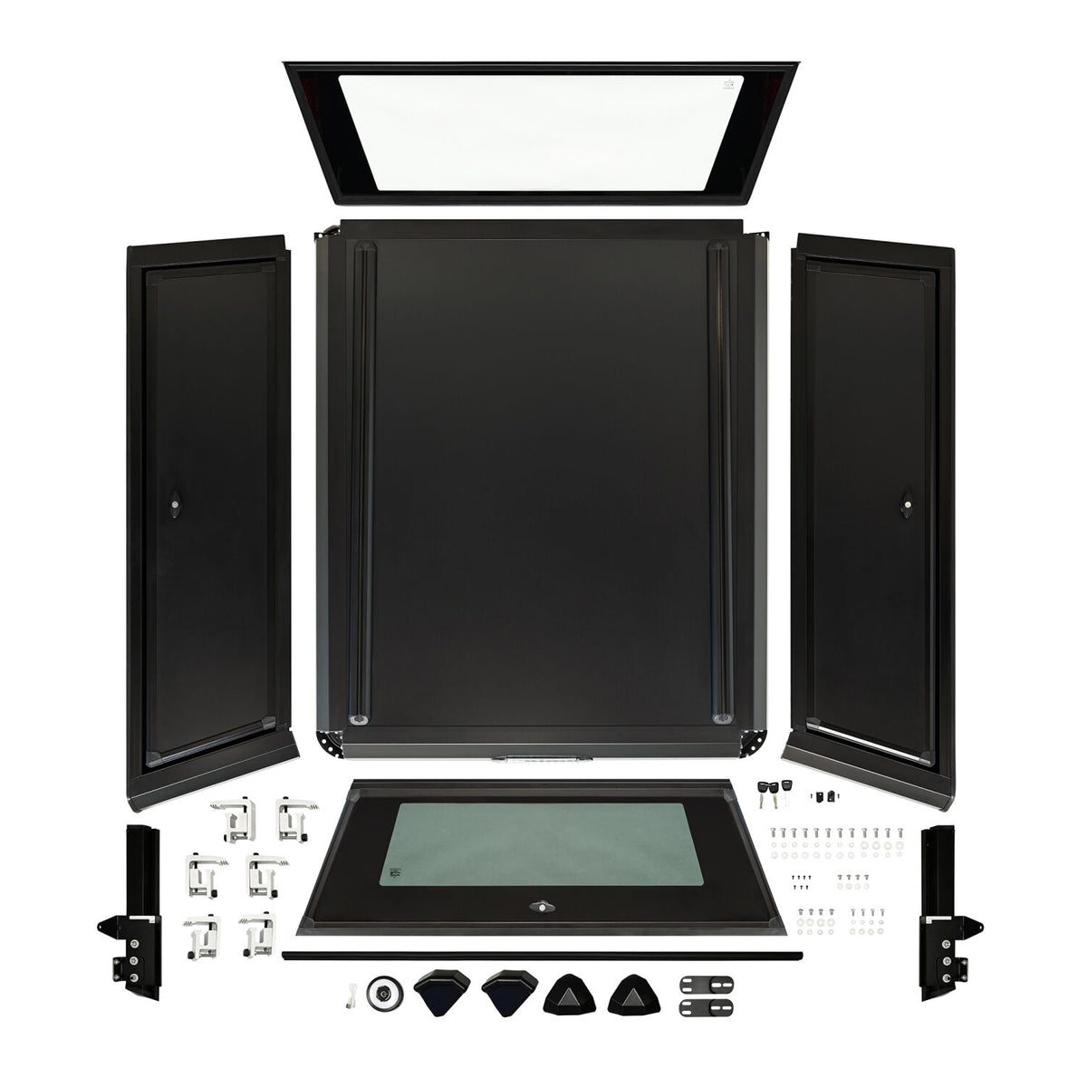 Truck Cap Matte Black - 9-22041